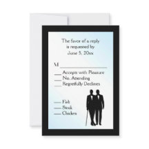 Casamento Gay no Dia Azul com Escolha do Menu