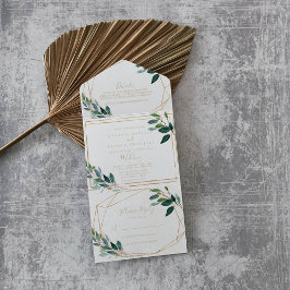 Casamento Geométrico de Eucalyptus Dourado