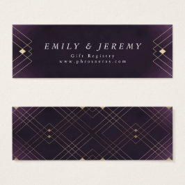 Casamento Geométrico Deco Gatsby, Dourado Diamond