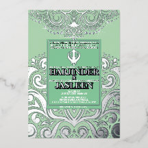 Casamento Glitter Sage, Dourado Sikh Anand Karaj