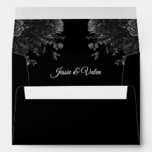 Casamento Gótico de Rosas e Negras