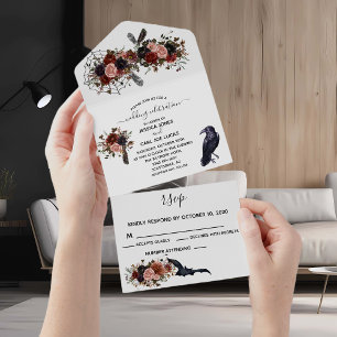 Casamento Halloween Outono Floral Boho Flor