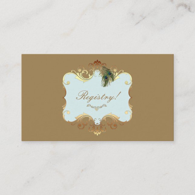 Casamento Indiano II - Cartão de Registro (Frente)