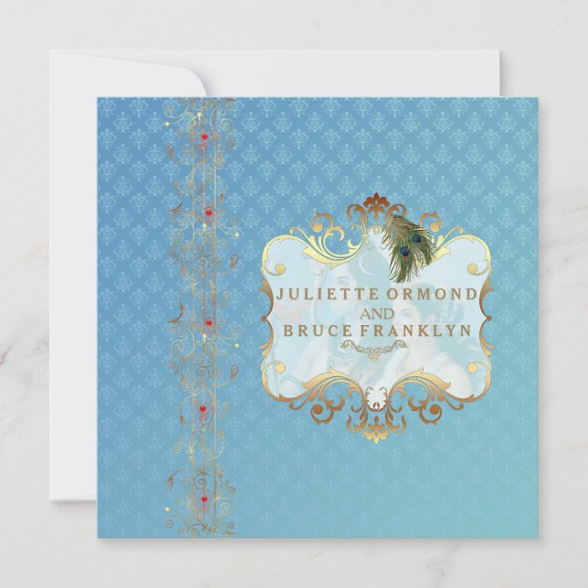 Casamento Indiano II - Convite (Frente)