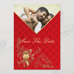 Casamento indiano - salvar o cartão de data