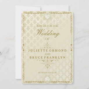 Casamento Índio III - Cartão de Convite