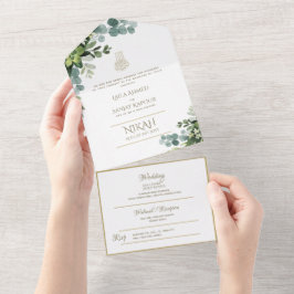 CASAMENTO Islâmico NIKAH WALLIMAH Greenery