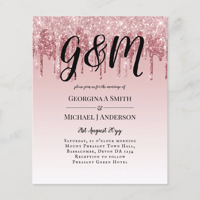 Casamento Luminoso Dourado, Rosa, CHEAPEST (Frente)