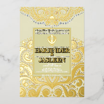 Casamento LuxGlitter Ivory Dourado Sikh Anand Kara