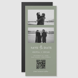Casamento Magnético de Fita de Código QR Verde Sag