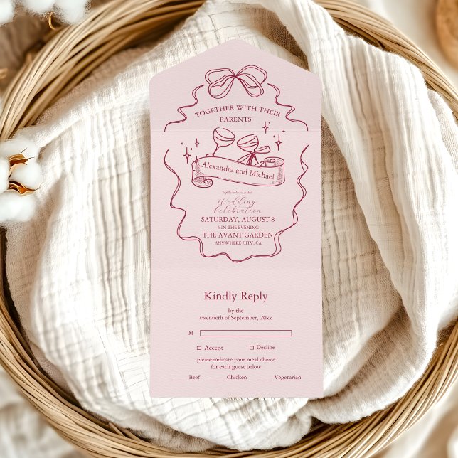 Casamento Manuscrito de Arco Quirky (Criador carregado)