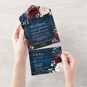 Casamento Marinho Azul, Blush, Cor-de-rosa, com Do