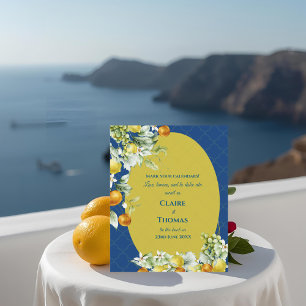 Casamento Mediterrâneo Citrino Luxo La Dolce Vita