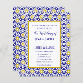 Casamento mediterrânico Azulejos Russos Portuguese