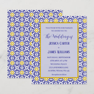 Casamento mediterrânico Azulejos Russos Portuguese