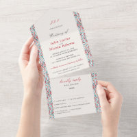 Casamento Metálico de Luxo Geométrico