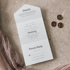 Casamento Minimal Formal Elegante