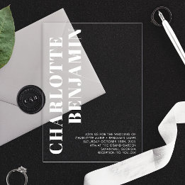 Casamento Minimalista Branco Moderno