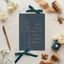 Casamento Minimalista Clássico Gótico Elegante