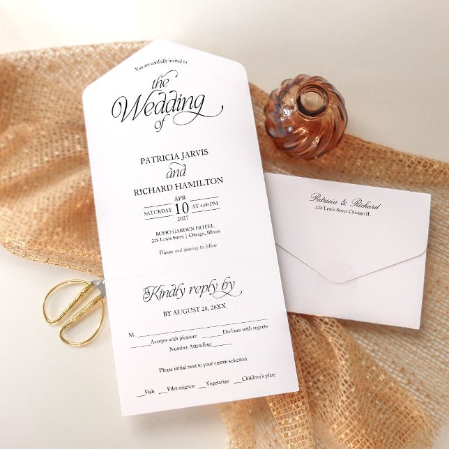 Casamento Minimalista Moderno Elegante (Criador carregado)