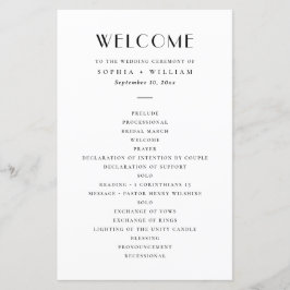Casamento Minimalista Moderno | Programa Preto e B