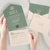 Casamento Minimalista Moderno Vietnamita/Inglês VE