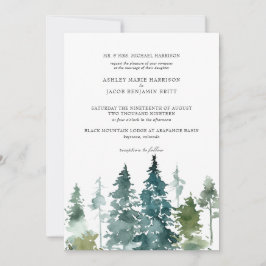 Casamento Minimalista Rústico | Pinheiros Aquarela