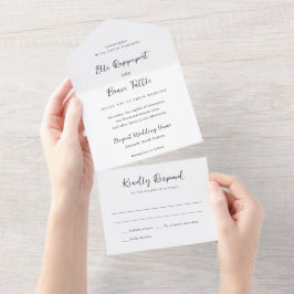 Casamento Minimalista Tipografia Moderna