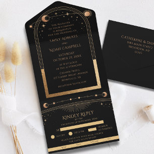 Casamento Místico de Astronomia da Lua Negra Dour