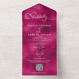 Casamento Moderno Caligrafia Elegante