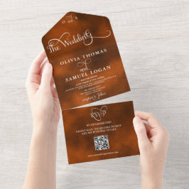 Casamento Moderno Caligrafia Elegante