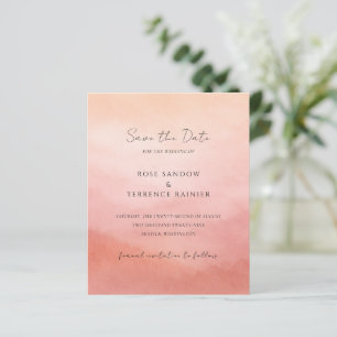 Casamento Moderno de Chic Coral Costeiro Salve a D