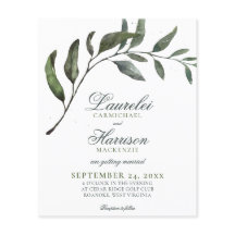 Casamento moderno do Eucalyptus Branch