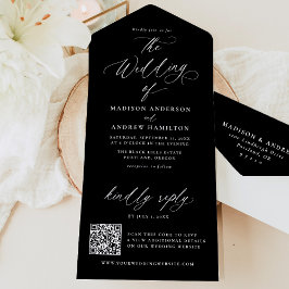 Casamento Moderno e Elegante com Caligrafia em Pre