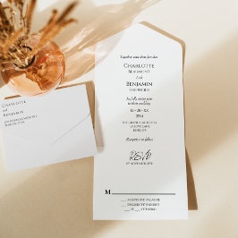 Casamento Moderno Minimalista Simples