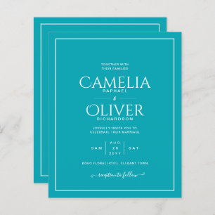 Casamento Monocromático Branca Pavão-de-Chá-Lo-De-