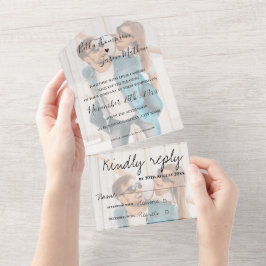 Casamento Multifotográfico do Efeito Vellum Faux