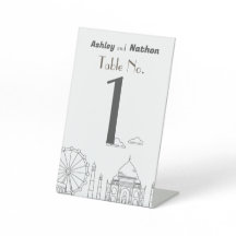 Casamento mundial de tipologia de sete maravilhas