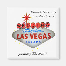 Casamento na Imã salve a data de Las Vegas