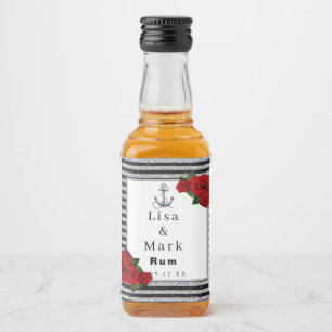 Casamento Náutico de Stripes Negras de Anchor