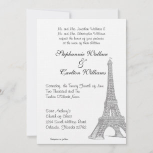 Casamento no Convite de Paris
