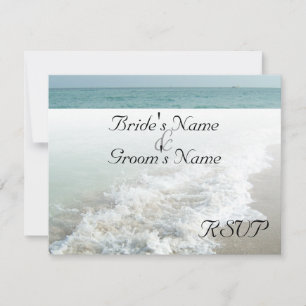 Casamento no Destino de Praia Correspondência RSVP