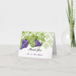 Casamento no Grapevine Garden Agradecimento