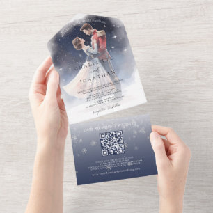 Casamento no inverno de Contato de Leitão Whimsica