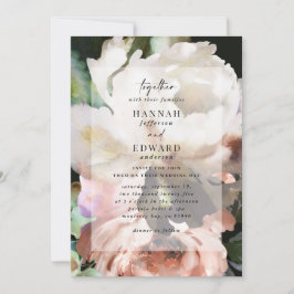 Casamento no inverno moderno de queda escura moder