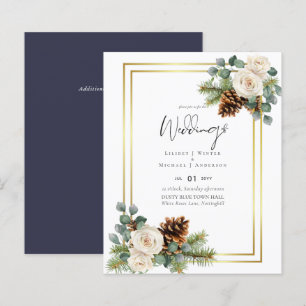 CASAMENTO NO INVERNO ORÇAMENTAL Rosas brancas Dou