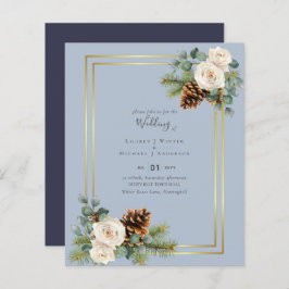 CASAMENTO NO INVERNO ORÇAMENTAL Rosas brancas Dour