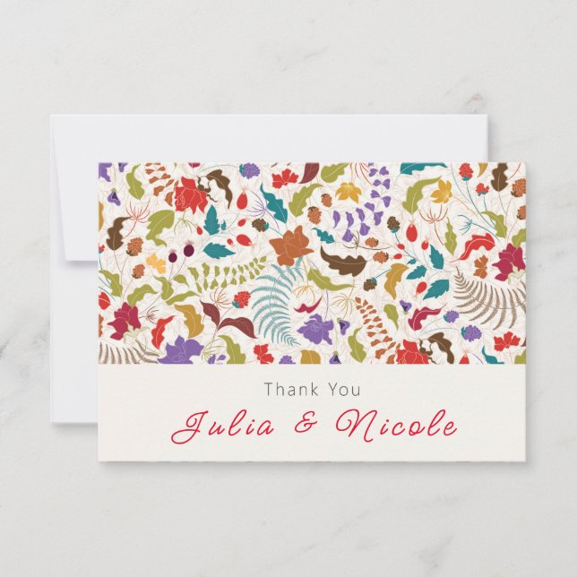 Casamento no Jardim de Flores Exóticas Wild Rose W (Frente)