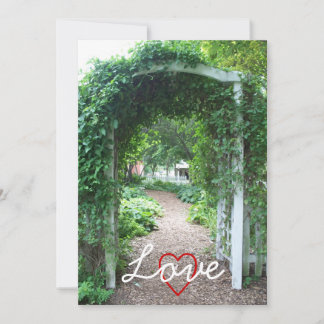 Casamento no quintal - Convite para casamento