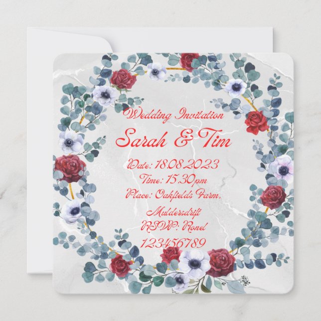 Casamento: O Convite (Frente)